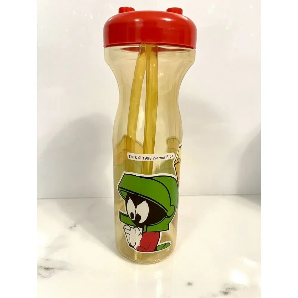 MARVIN THE MARTIAN Vintage 1990s Looney Tunes Warner Brothers Bowl Mug Bottle